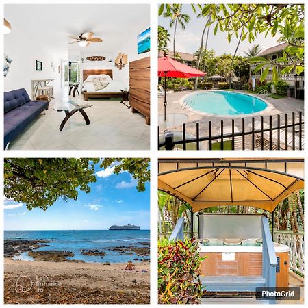 Downtown Hawaiian Theme Condo With Hot Tub, Pool & Beach - Kona Islander Inn 凯路亚-科纳 外观 照片